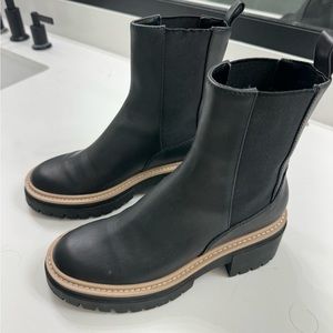 Open Edit Mya Lug Sole Chelsea Boots